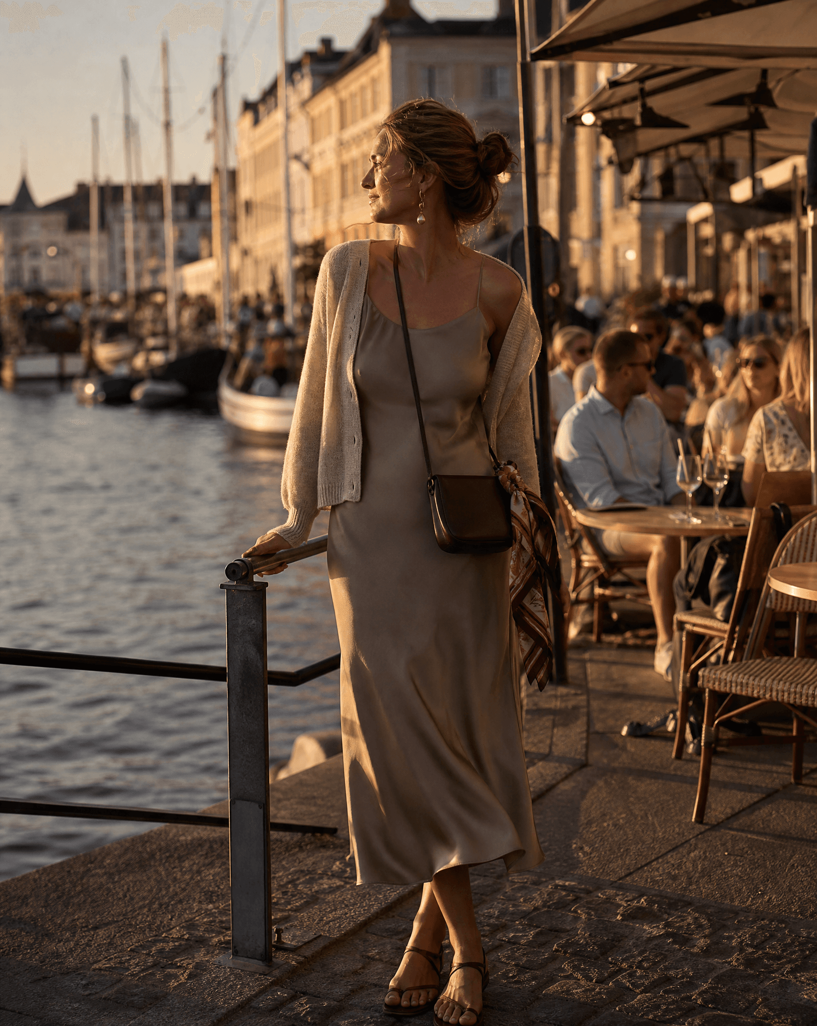 Satin-Abend am Hafen